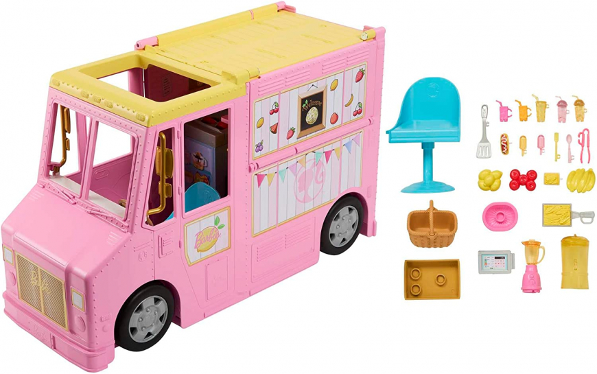 Barbie Lemonade Truck Playset 2023