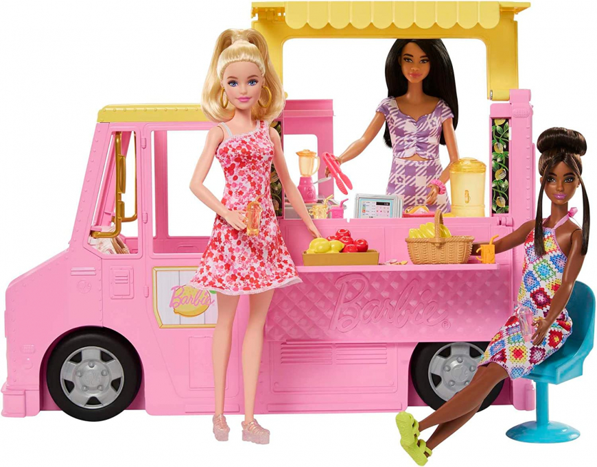 Barbie Lemonade Truck Playset 2023
