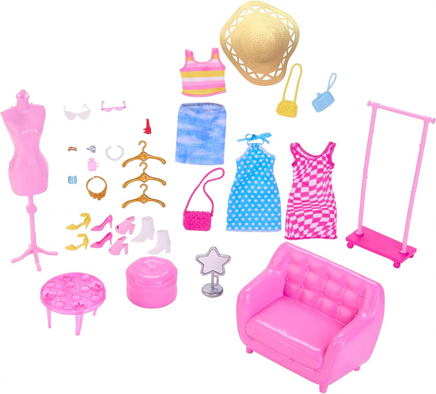 Barbie Doll and Fashion Set HPL78