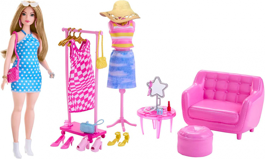 Barbie Doll and Fashion Set HPL78
