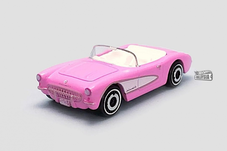 Barbie The Movie 2023 Hot Wheels 1956 Corvette car