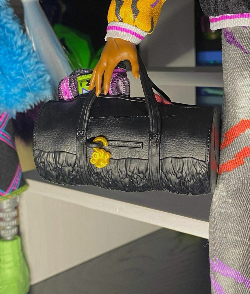 Monster High Clawd Wolf 2023 doll in real life photos