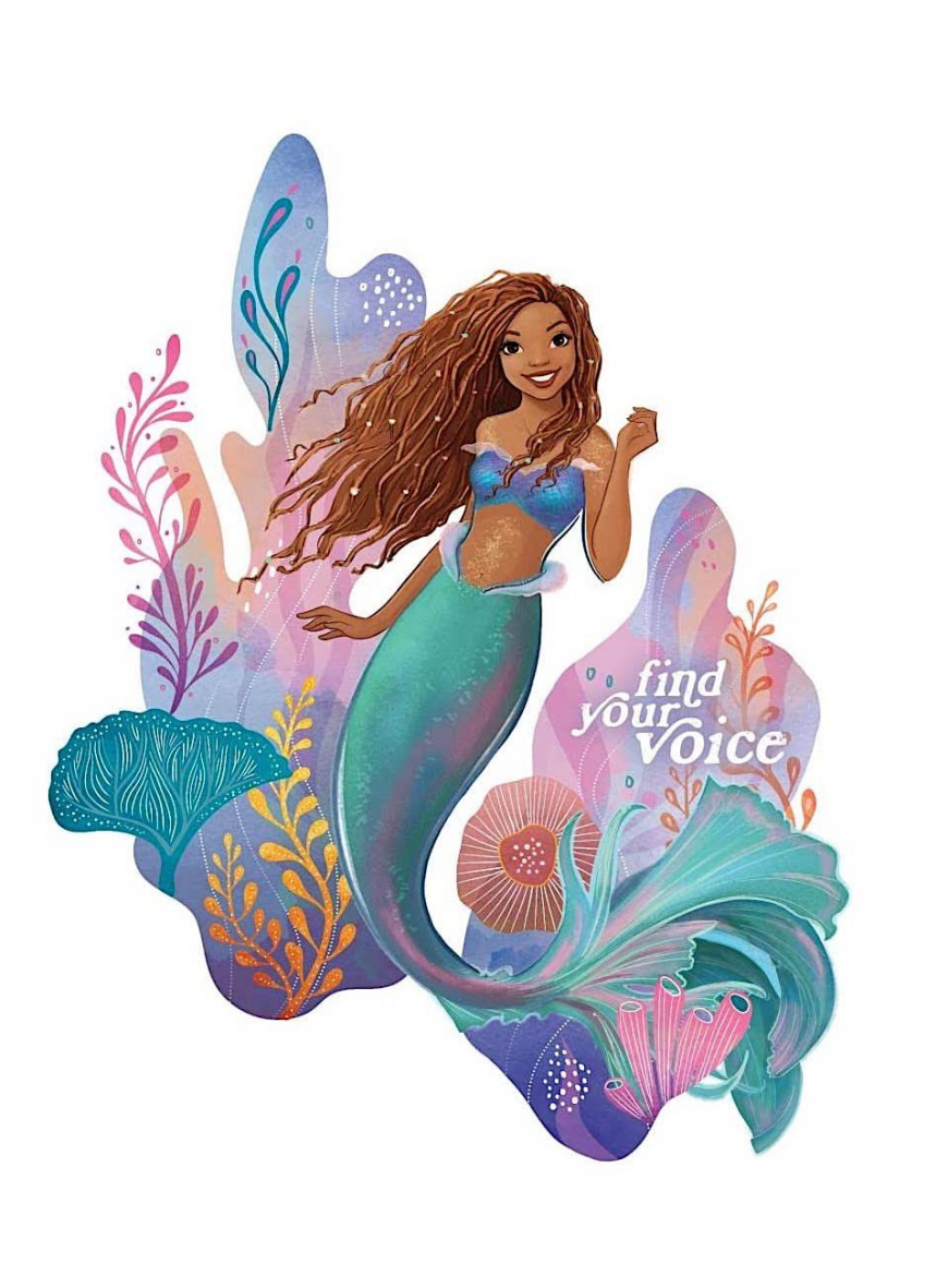 Disney The Little Mermaid Live Action movie 2023 official art