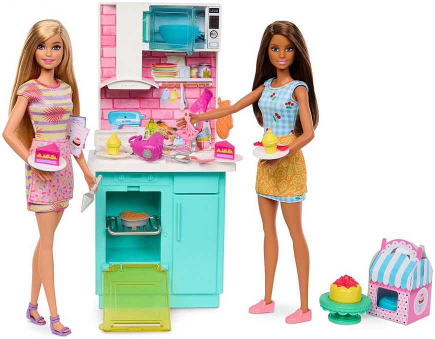 Barbie Celebration Fun Baking Party Birthday dolls