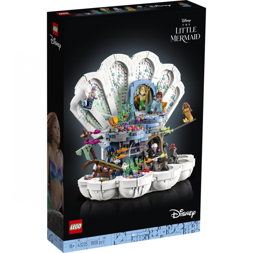 The Little Mermaid movie 2023 LEGO Disney giant set