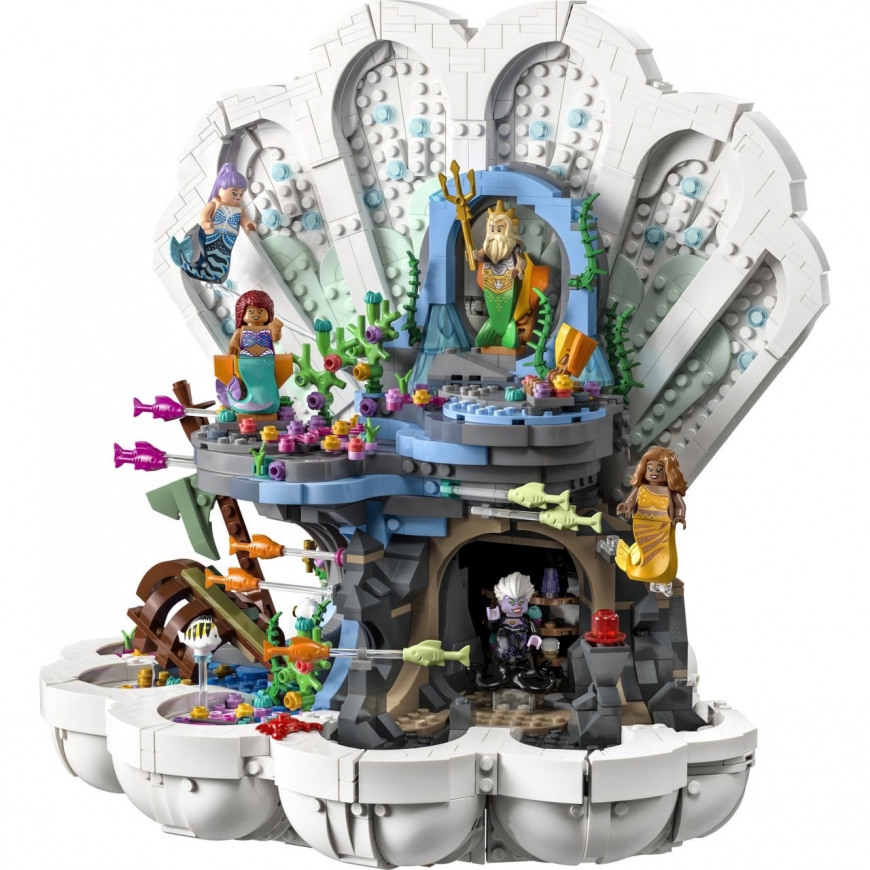 The Little Mermaid movie 2023 LEGO Disney giant set