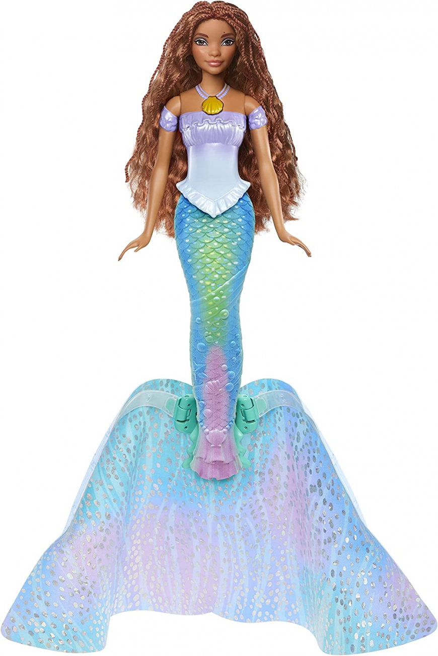 The Little Mermaid Transforming Ariel Fashion Doll, Switch from Human to Mermaid