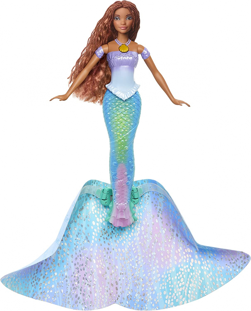 The Little Mermaid Transforming Ariel Fashion Doll, Switch from Human to Mermaid