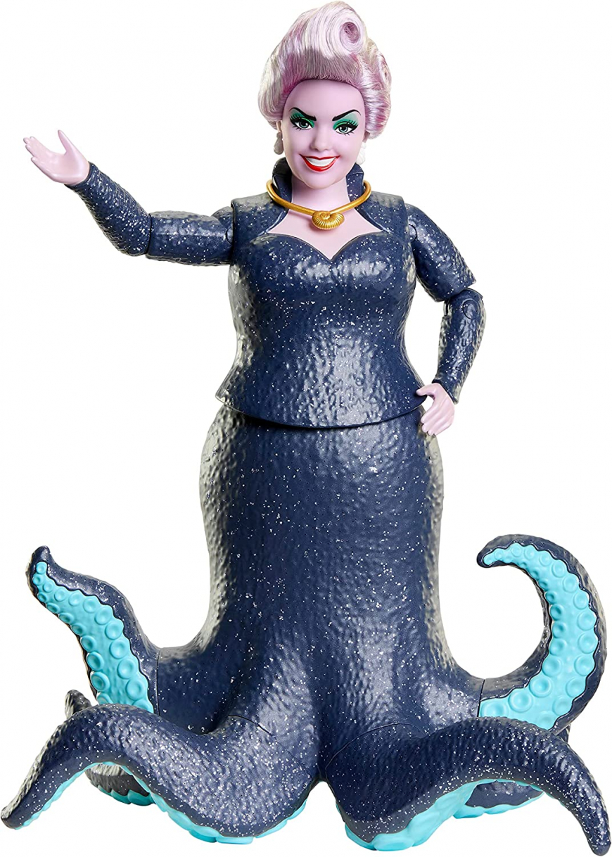 Disney The Little Mermaid movie 2023 Ariel, King Triton and Ursula 3 pack dolls