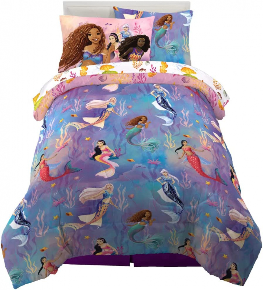 The Little Mermaid Live Action Movie Kids Bedding