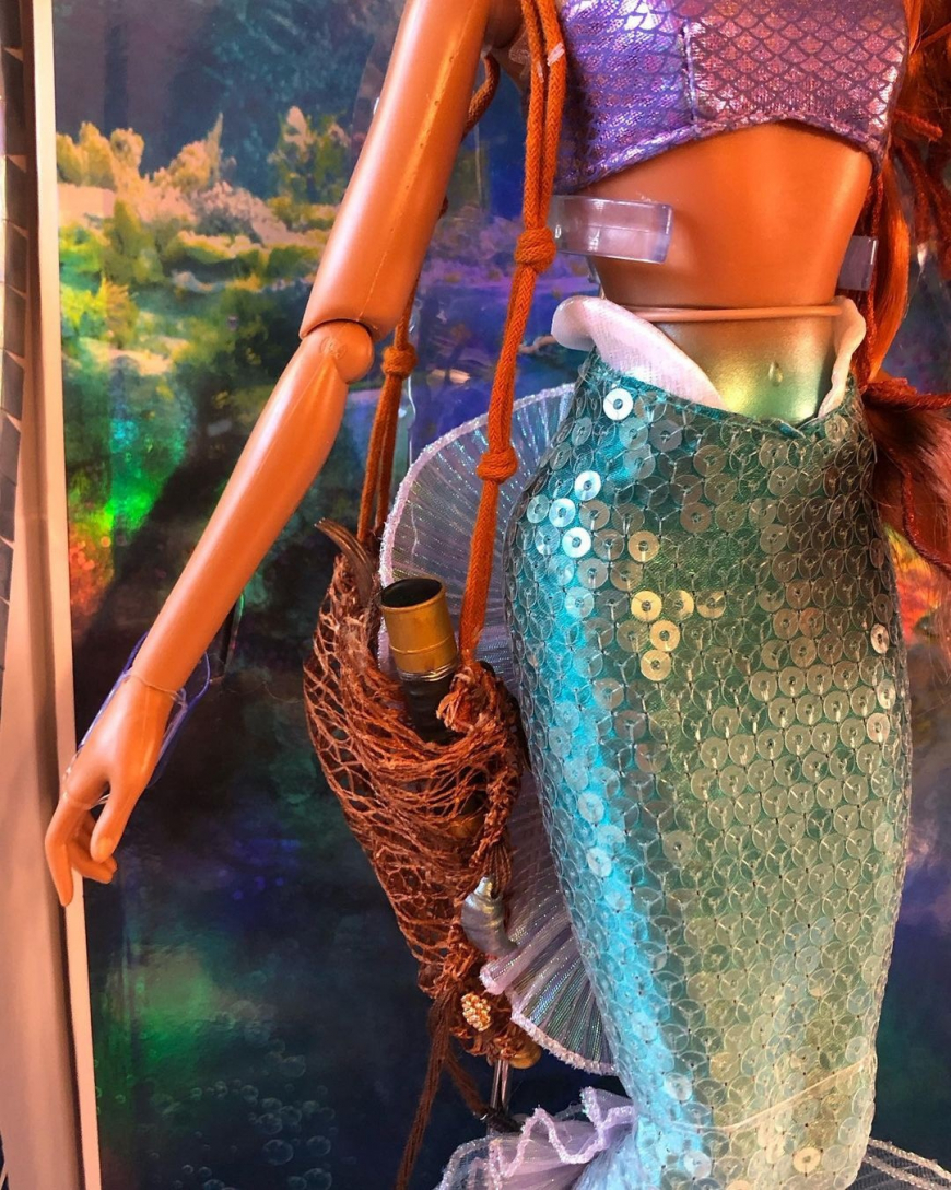 Disney The Little Mermaid live action Ariel Limited Edition doll 2023 in real life photo