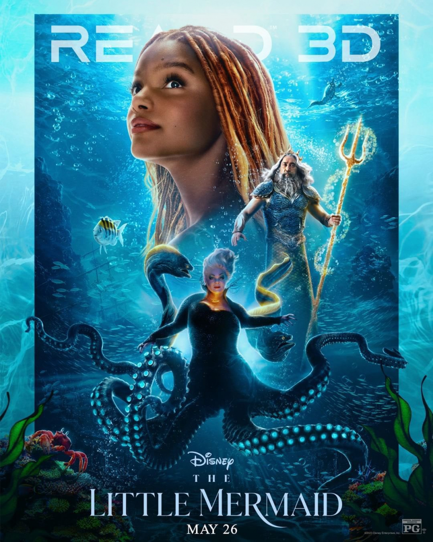 The little mermaid 2023 exclusive poster