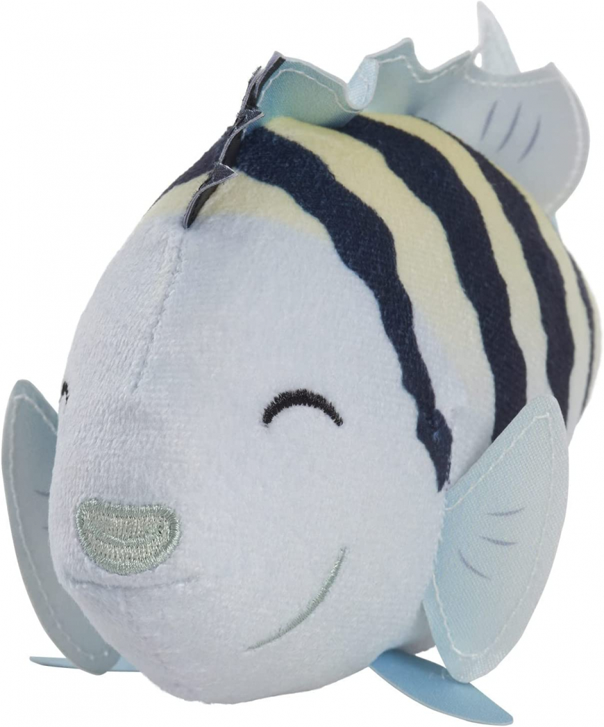 Disney The Little Mermaid movie Flounder Small Plush