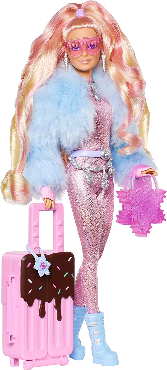 Barbie Extra Fly Snow Winter doll