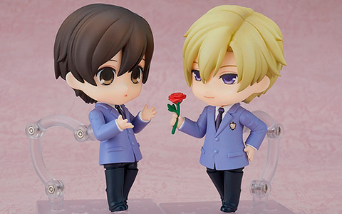 Ouran High School Host Club Nendoroid Tamaki and Haruhi figures