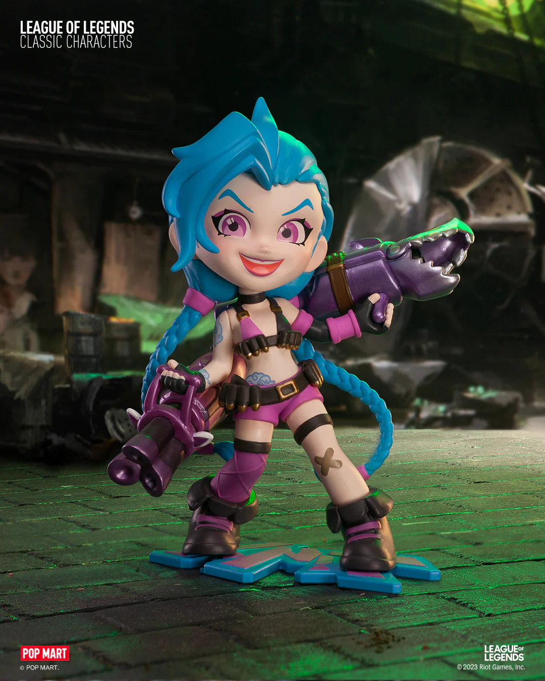 CQ LOL pop figures: Grandmaster at Arms Jax Figurine PVC Model Gift for  Game Fans from Dolls around LOL Game/ Home Decoration Bedroom Artwork  Collectible Model Toy 9CM TOYS: Buy Online at