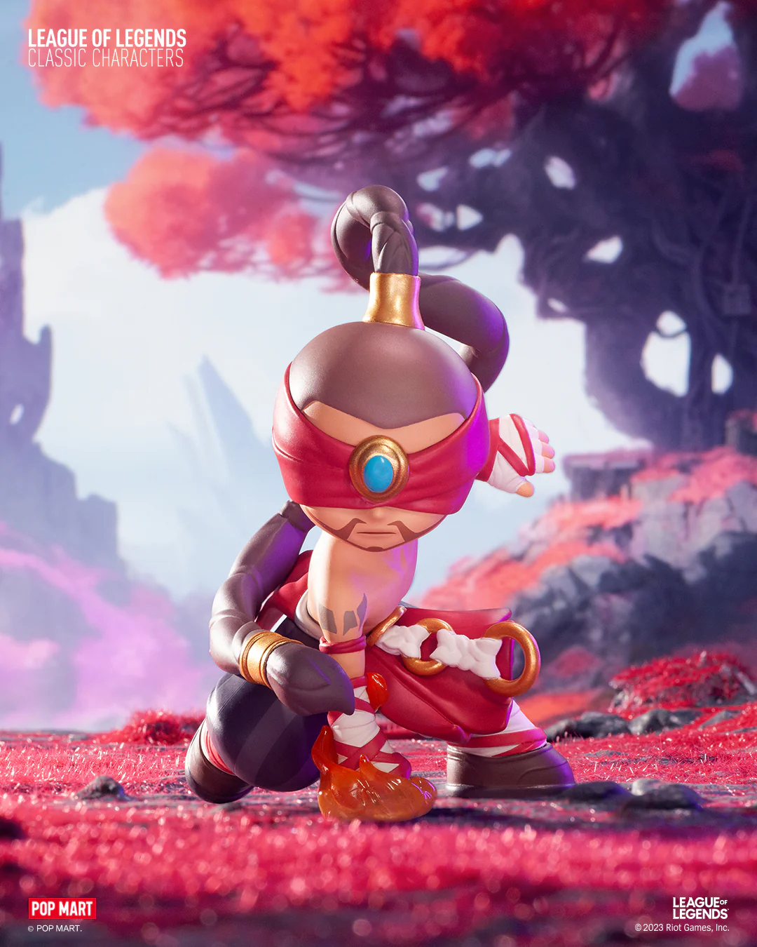 CQ LOL pop figures: Grandmaster at Arms Jax Figurine PVC Model Gift for  Game Fans from Dolls around LOL Game/ Home Decoration Bedroom Artwork  Collectible Model Toy 9CM TOYS: Buy Online at