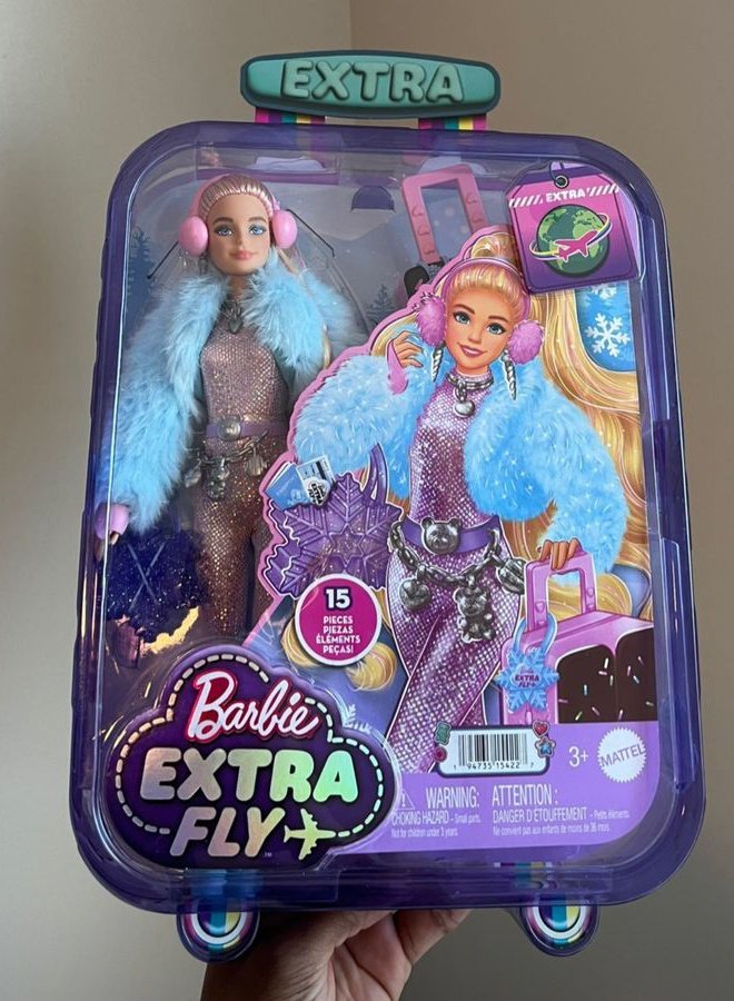 Barbie Extra Fly snow in real life photos