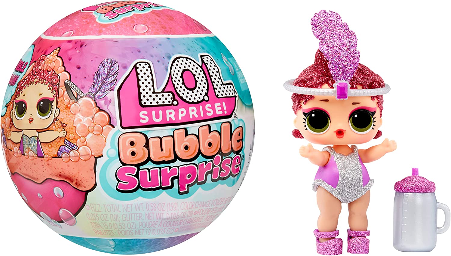 L.O.L. SURPRISE Bundle: SURPRISE POPPER & Hot Pink Sunglasses w Bow