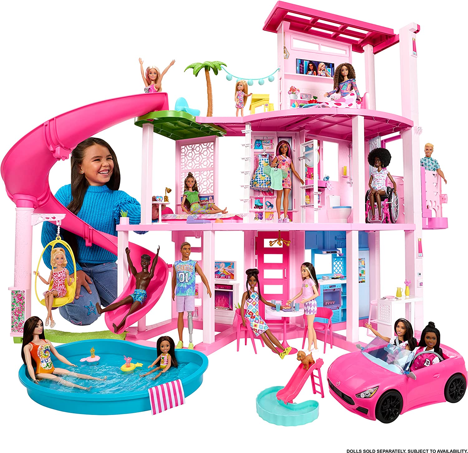 Barbie Dreamhouse 2023 Doll House Playset YouLoveIt