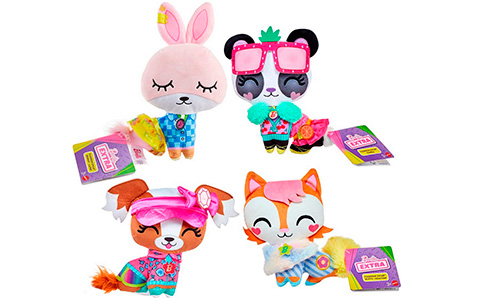 Barbie Extra Fashion Swap Plush Pets