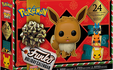 Funko Pop Pokemon Advent Calendar 2023 with 24 Pocket Pop! vinyl figures