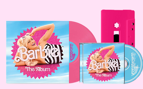 Barbie The Album - CD, vinyl and cassete with Barbie Movie Soundtrack