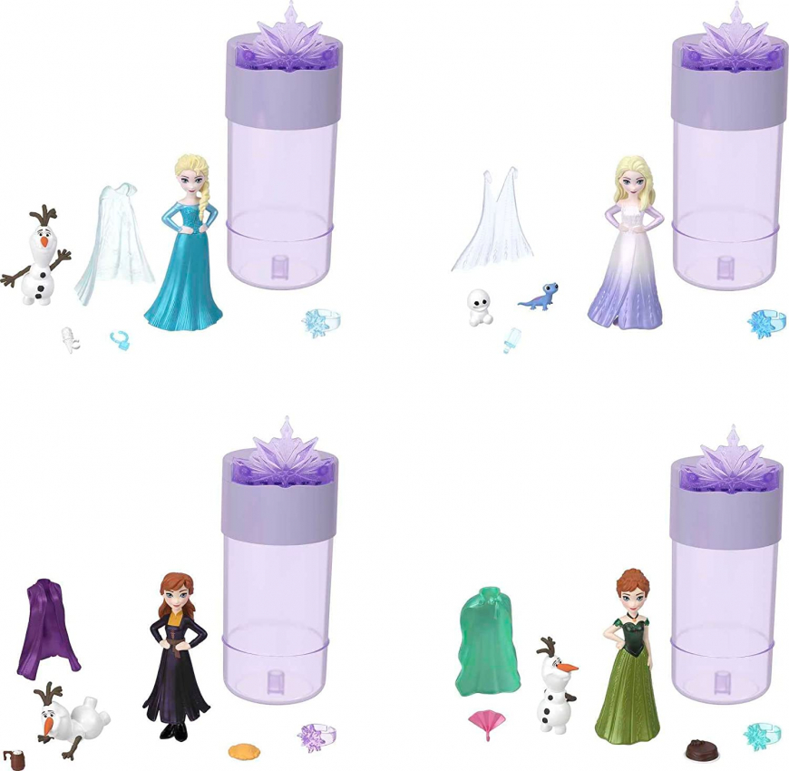 Disney Frozen Snow Color Reveal dolls from Mattel