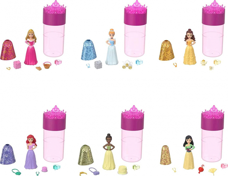 New Disney Princess Royal Color Reveal dolls