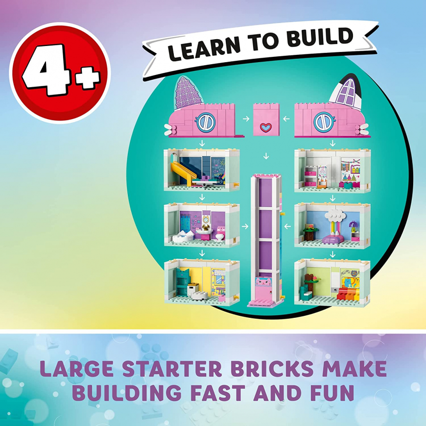 LEGO Gabby’s Dollhouse home playset