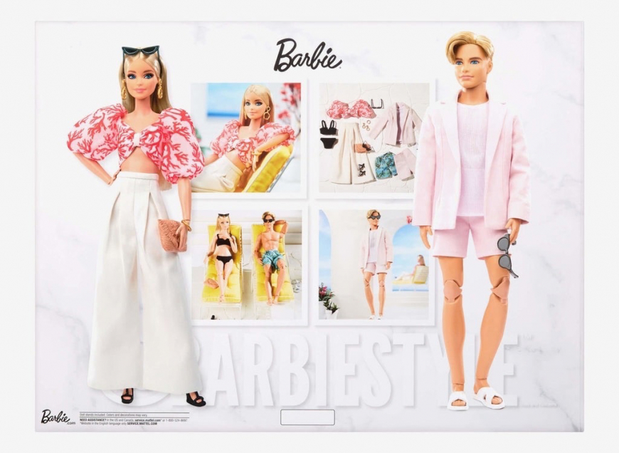 Barbie and Ken BarbieStyle 2 pack dolls