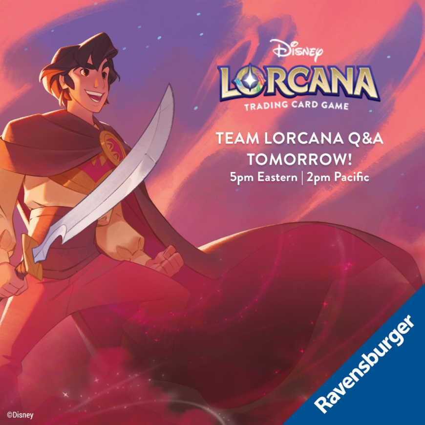 Art of Disney Lorcana game