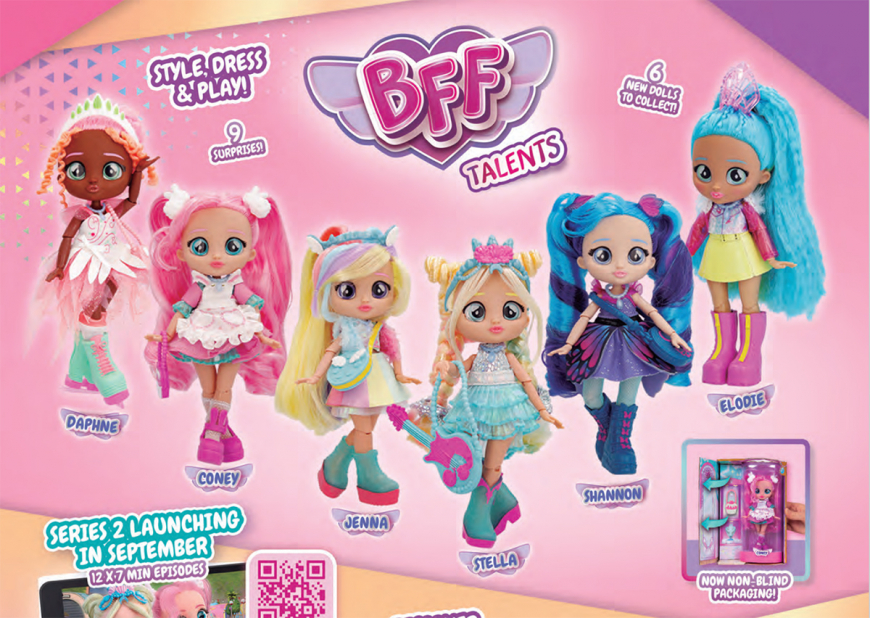 BFF Talents fashion dolls