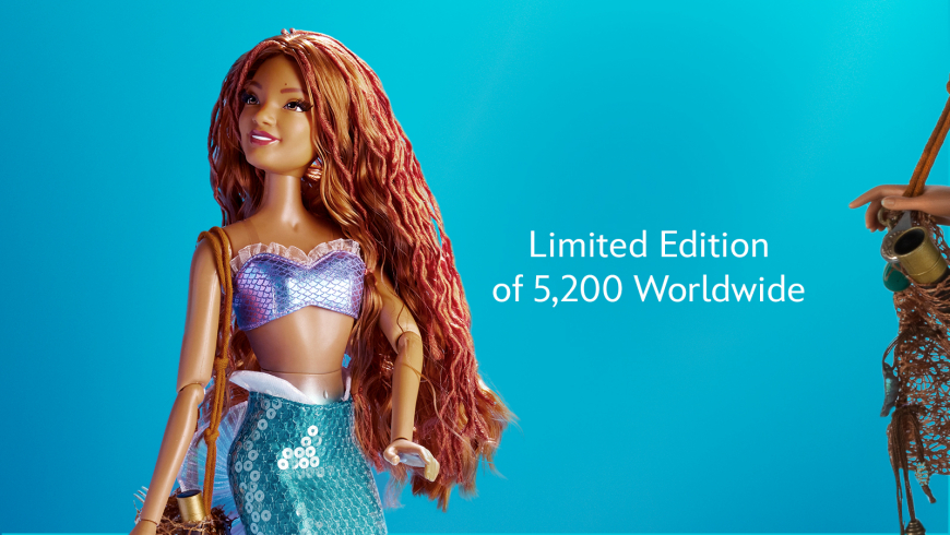 Disney The Little Mermaid live action Ariel Limited Edition doll 2023