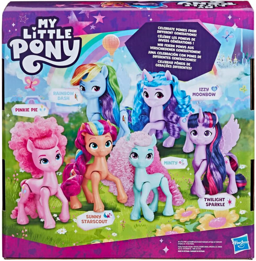 My Little Pony Rainbow Celebration set 2023