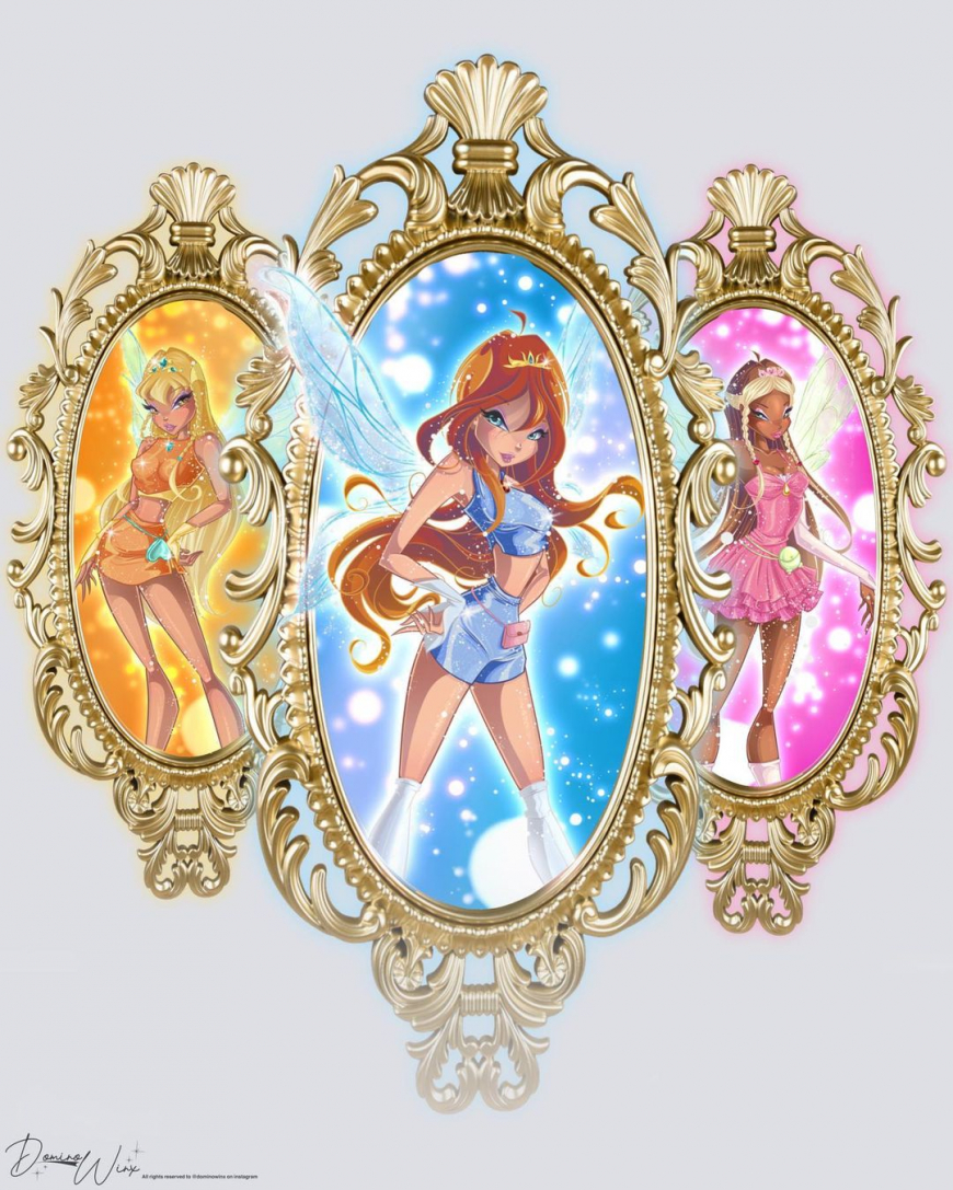 Winx Club new charmix art