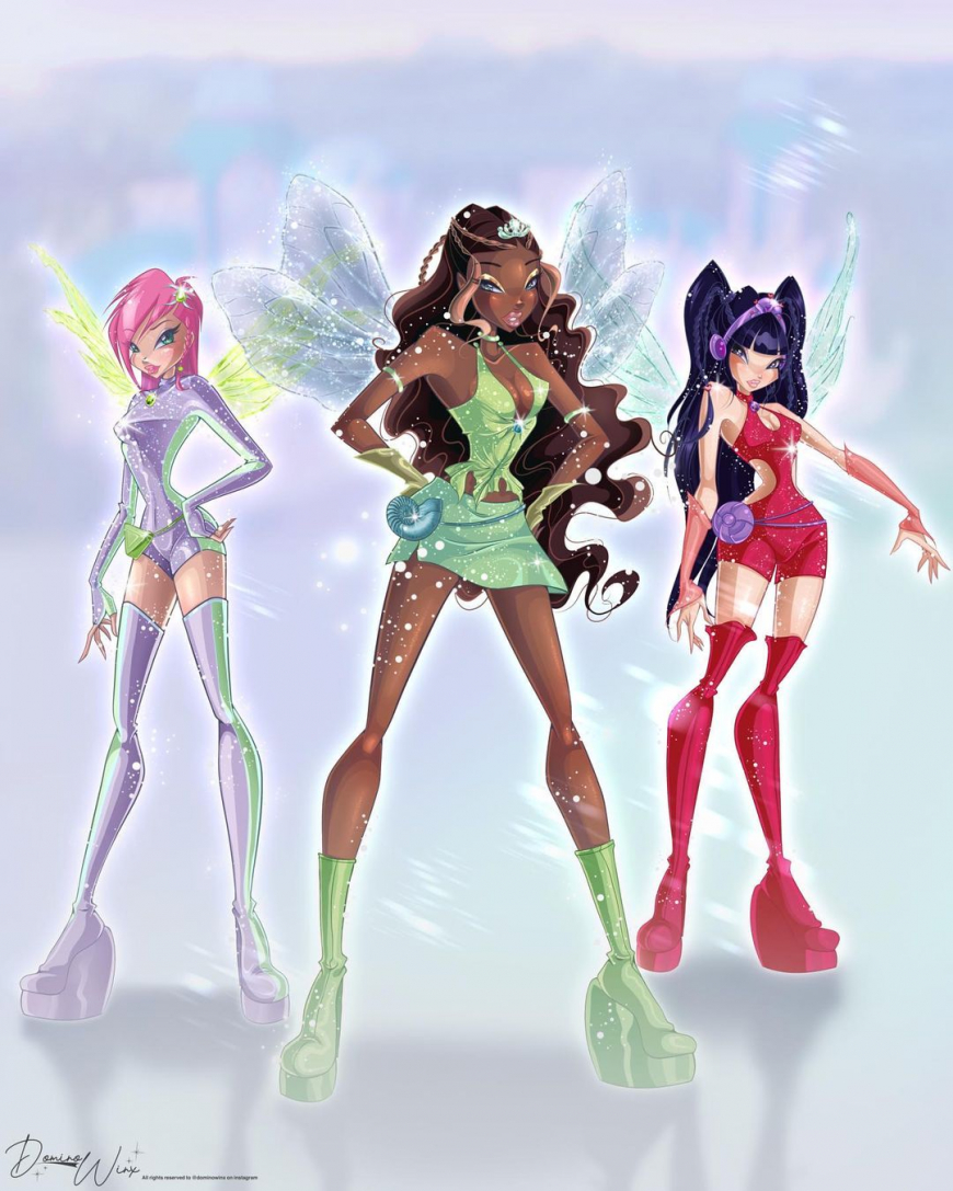 Winx Club new charmix art