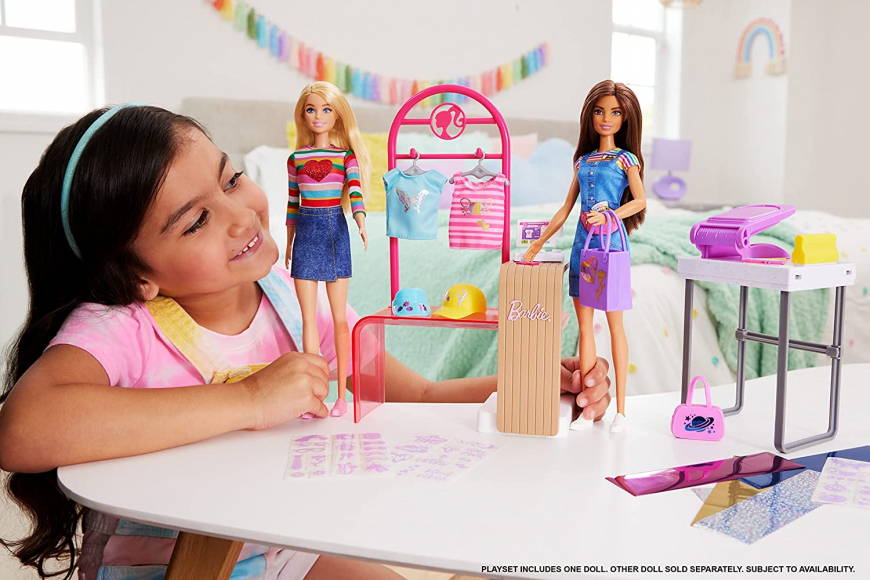 Barbie Make and Sale Boutique  with doll