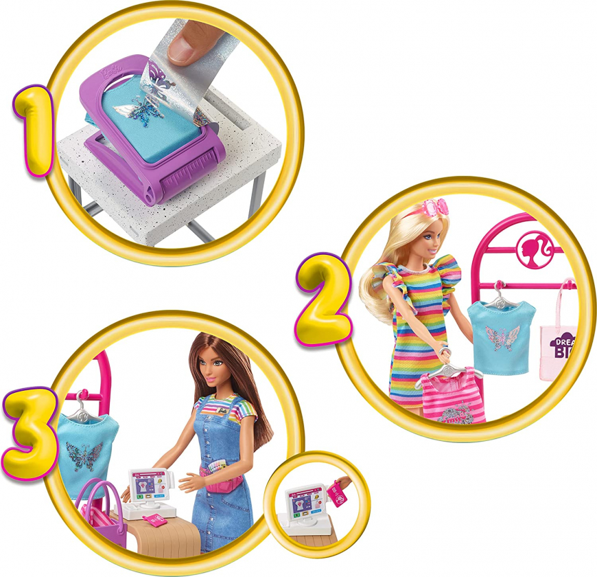 Barbie Make and Sale Boutique  with doll