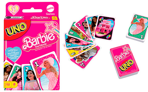 UNO Barbie The Movie Card Game