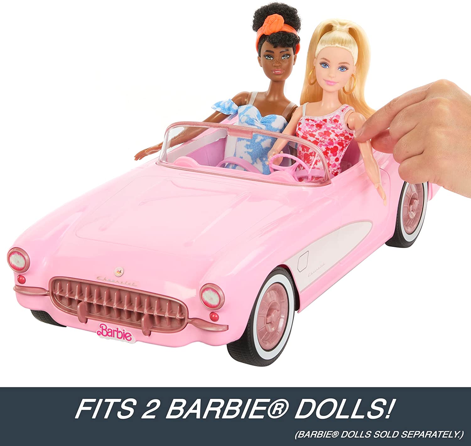 Barbie corvette 2025 remote control