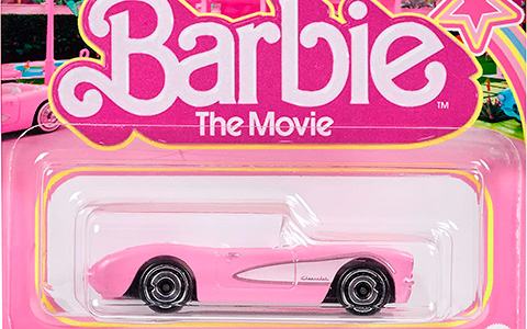 Barbie Movie Hot Toys die-cast Corvette 1:64 scale