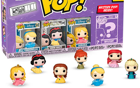 Funko Bitty Pop Disney Princess Mini figures