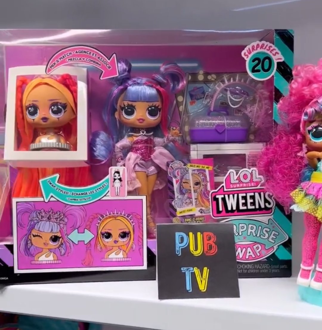 2-in-1 Fashion Dolls : L.O.L Surprise! Tweens Surprise Swap