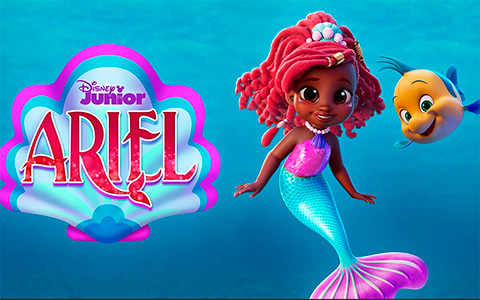 Disney Junior Ariel animated series 2024