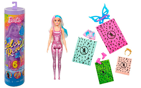 NEW! COLOR REVEAL BARBIE 2021 SUMMER!!! WITH CODES 