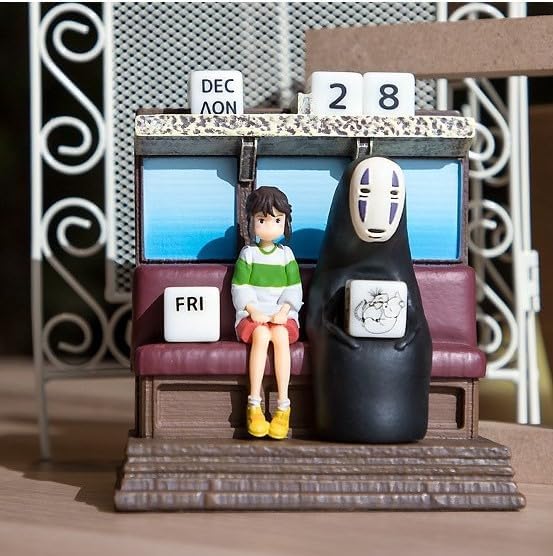 Studio Ghibli via Bandai collection: Howl's Moving Castle, Kiki's Delivery Service, Spirited Away and My Neighbor Totoro