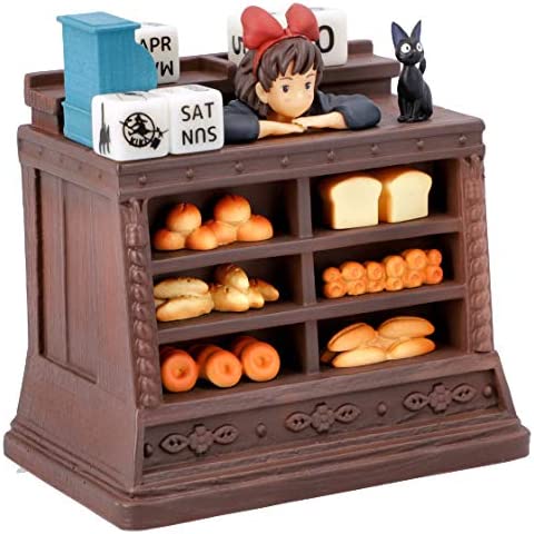 Studio Ghibli via Bandai collection: Howl's Moving Castle, Kiki's Delivery Service, Spirited Away and My Neighbor Totoro