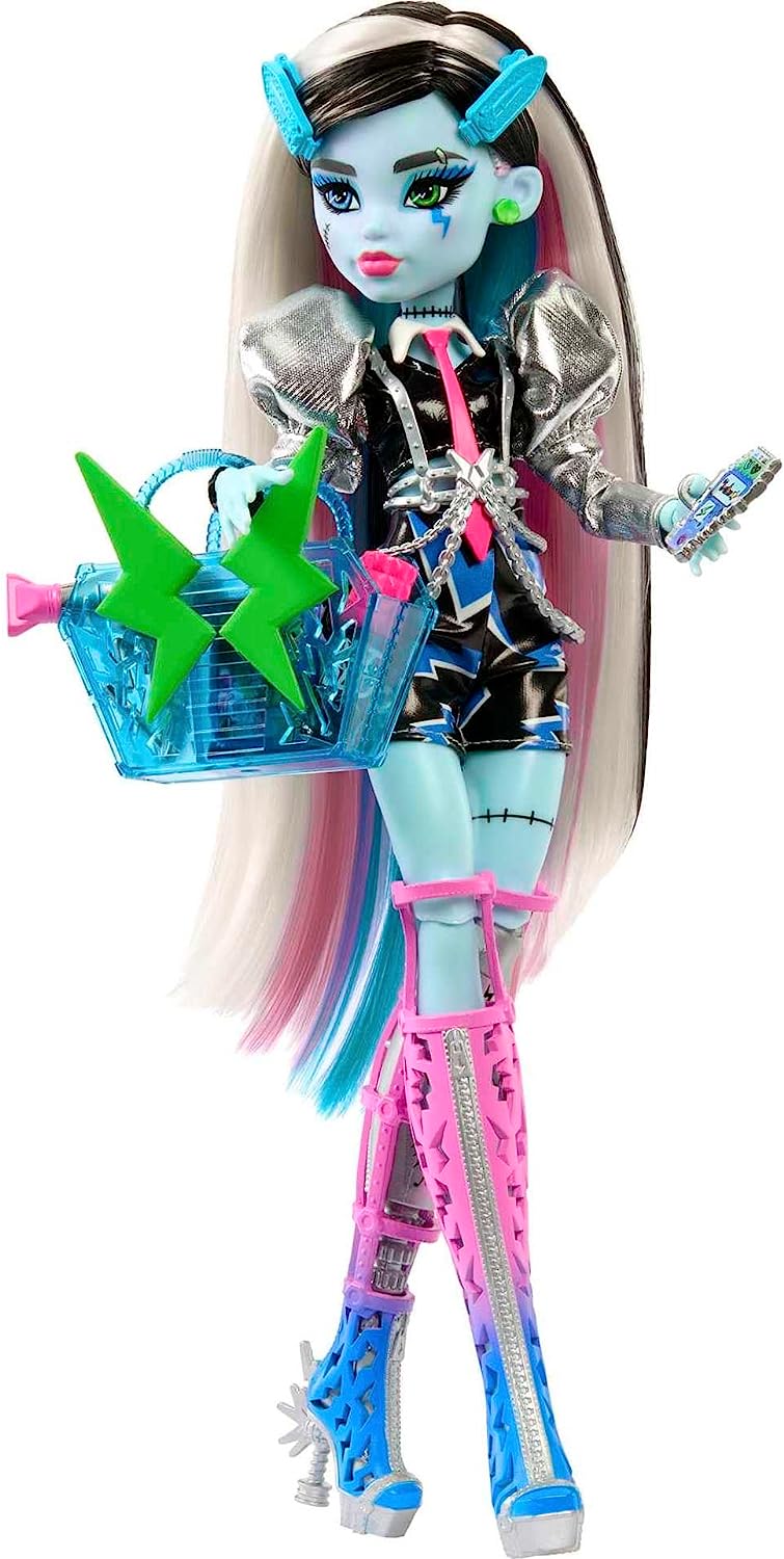 Monster High Amped Up Frankie Stein doll