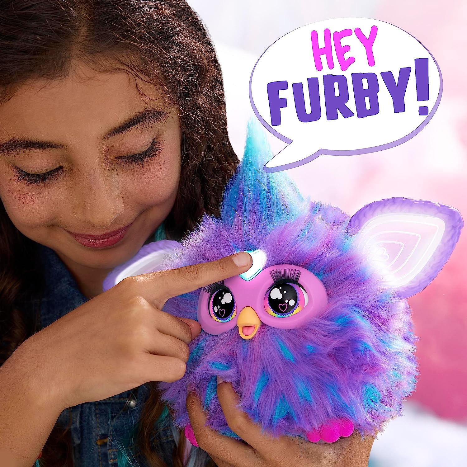 New Furby 2023 toys Purple and Coral 